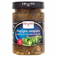 Zelené papriky Helcom Jalapeno v octovej marináde