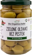 ZELENÉ OLIVY BEZ SEMIENKOV V BIO MARINETE 280 g (160