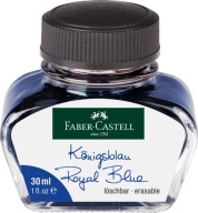 FABER CASTELL atrament do pera 30 ml modrý