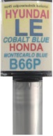 HONDA B66P MONTECARLO MODRÝ LAK ŠKRABANÝ DOTYK