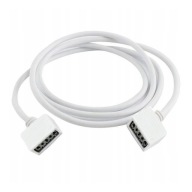 PREdlžovací kábel pre RGBW LED pásik, 5-pinový konektor, 1m