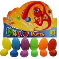 Magická šikovná plastelínová hmota vo vajíčku
