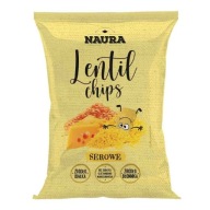 Cheddar syrové šošovicové chrumky 70g - Naura