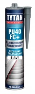 Titánový polyuretán WHITE PU40 tmel mega univerzálne elastické lepidlo.