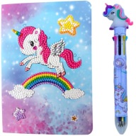 DIÁROVÝ ZÁPISNÍK VYŠÍVACÍ DIAMANTOVÝ BALLPOINT ZÁPISNÍK