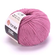 YARNART JEANS priadza 65, tmavý vres