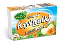 Aka práškové dražé 0% pomarančový cukor 40G