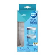 CANPOL Nádoba na mlieko/jedlo 4 ks 180 ML