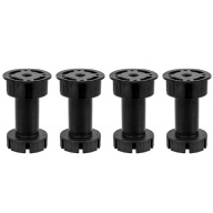4x KUCHYNSKÉ NOŽKY NÁBYTKU NOHA V=100 MM