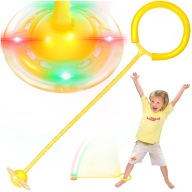 HULA HOP HULA HOP ŠVIHADLO NA NOHÁCH LED SVIETIACI HULA HOOP PRSTEŇ PRE DETI