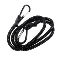 Transportná guma na uchytenie batožiny + karabíny 10mm/120cm