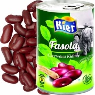 Talianske červené fazule Obličkové konzervované červené fazule 400g KIER