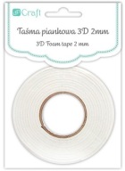 3D samolepiaca penová páska 0,5 cm x 2,2 m
