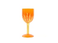 Gotický oranžový halloweensky kalich 18 cm