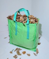 Big Bag 50x30x50 záhradná TAŠKA na lístie, drevo