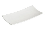 Porcelánový tanier BIELY OBDŽNÍKOVÝ 18x9 W-wa Sm