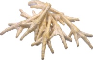 Kuracie nohy Biele kuracie nohy Prirodzene sušené 10 kusov Large Chew