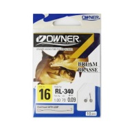 Háčiky Owner RL340/16 s oceľovými náväzcami