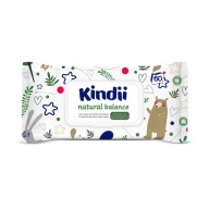KINDII VLHČENÉ UBROUSKY PRE DETI (60) NATUR