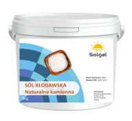 KŁODAWSKA jemnozrnná biela kamenná soľ 3kg