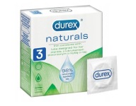 Prírodné tenké kondómy DUREX Naturals 3