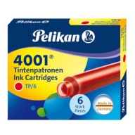 Náplne do plniaceho pera 4001 krátke TP/6 PELIKAN