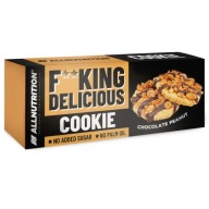 ALL NUTRITION FITKING DELICIOUS COOKIE CHOCO ARAŠIDOVÉ 128G SÚŠKY BEZ CUKRU