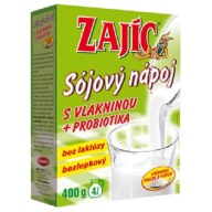 Sójový nápoj s vlákninou + probiotiká 400g Mogador
