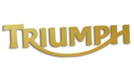 Zlatá vysekávaná nálepka TRIUMPH