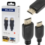 BLOW FULL HD UHD 4K 3D HDMI kábel 3m