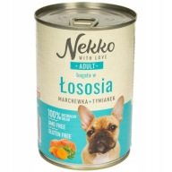 NEKKO KRMIVO PRE DOSPELÝCH PSOV LOSOS 400g