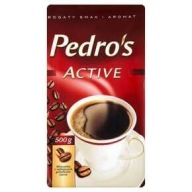 MLETÁ KÁVA PEDROS ACTIVE 500G