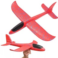 STYROFOAM LIETADLO VEĽKÝ KLUZÁK VYROBENÝ ZO STYROPINU 47cm ČERVENÝ