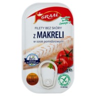 GRAAL Filety z makrely bez kože v paradajkovej omáčke