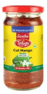Nakladané mango v oleji s cesnakom Telugu Foods 300g