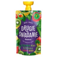 Druhé raňajky Mousse 100% cuketa kiwi špenát jablko banán 100 g