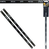 PÍLOVÝ LIST BI-KOVOVÝ M42 + D6A + Co 8% NA KOV 300mm 2 KS 24 TPI
