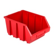 Organizér kontajnerov na odpadky červený 240x170x125