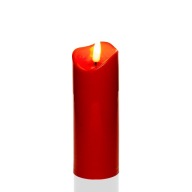Imitácia červenej sviečky, 15cm vložka na LED sviečky