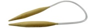 Pletacie ihlice HAT na bambusovej šnúrke 12mm/41cm 10876