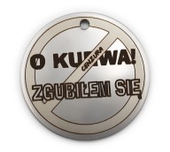 Identifikačný štítok psa - Nerezová oceľ