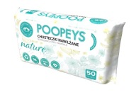 Poopeys Vlhčené obrúsky pre deti aloe 98% vodné obrúsky 50 kusov