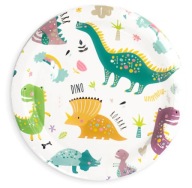Dinosaury papierové taniere 6 kusov Narodeninové