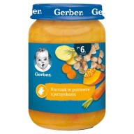 GERBER Kuracie mäso v guláši so zeleninou po 6 mesiacoch