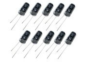ELEKTROLYTICKÝ KONDENZÁTOR 2,2uF/50V 10 KS