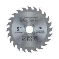 ŠIROKÝ DREVENÝ ŠTÍT 125 x 22,2 mm 24T