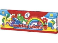 AS školská modelovacia hmota, 18 farieb