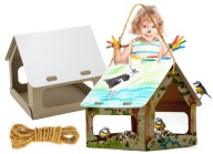 MAĽOVACIE KRMÍTKO PRE VTÁKY DIY
