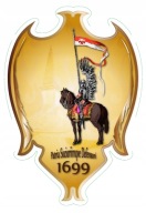 NÁLEPKA husársky 1699