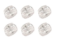 STOPKY REGULÁTOR KONCOVKA SVORKY 3,5mm 6ks TRANSPARENTNÉ